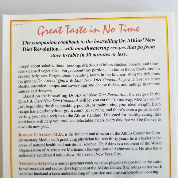 Dr. Akins Quick and Easy Cookbook, Low Carb & Keto friendly, FINAL PRICE! - Picture 4 of 9